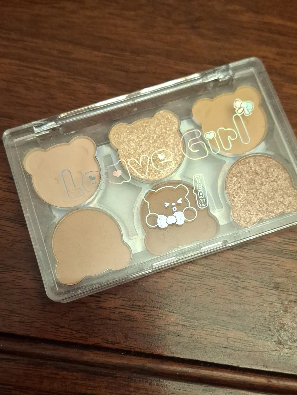 Love Girl Eyeshadow Palette Caramel Cheese New